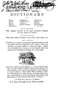 Title page to 'Blackguardiana'